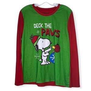 Peanuts Deck The‎ Paws Christmas Shirt